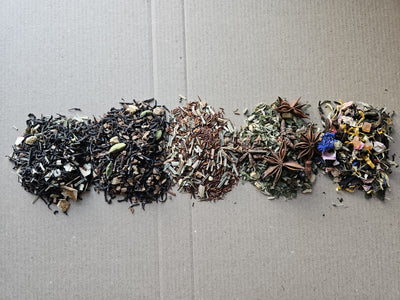 Winter theepakket│ 5 soorten winterthee + T-Sacs