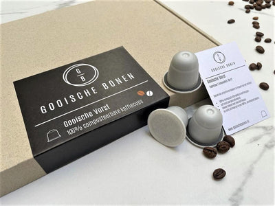 Gooische Vorst | 100% Biologisch afbreekbare koffiecups | Intensiteit 10/12 - gooischebonen