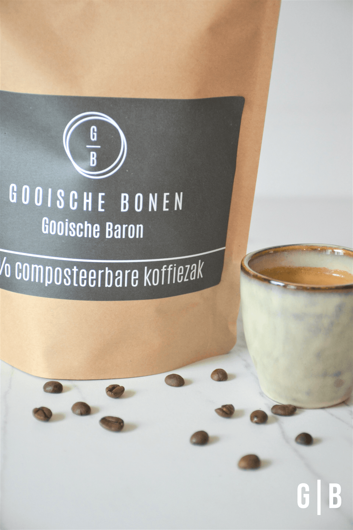 Proefpakket Koffiebonen - 100% biologisch afbreekbare verpakkingen - Koffiebonen pakket - gooischebonen