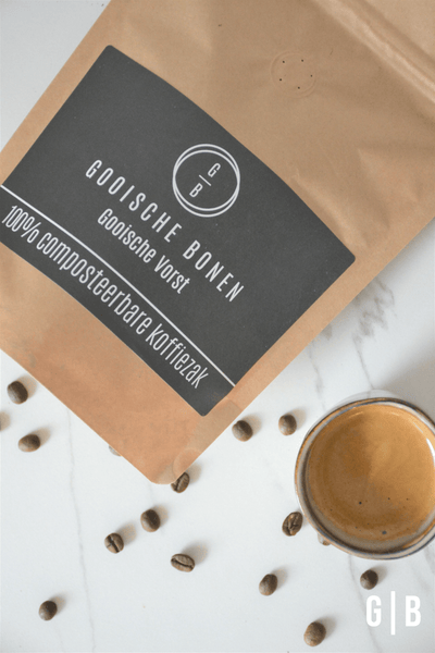Proefpakket Koffiebonen - 100% biologisch afbreekbare verpakkingen - Koffiebonen pakket - gooischebonen